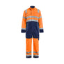 Hi-Vis overall - Orange/Navy blue - 32R