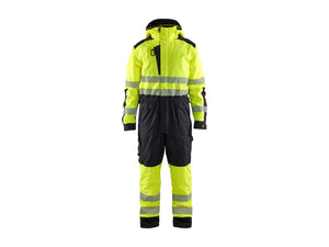 Hi-Vis Winter Overall - Hi-vis yellow/Black - 4XL