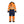 Women’s Winter Overall Hi-Vis - Orange/Navy blue - L