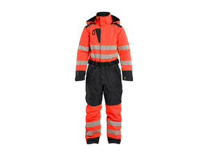 Women’s Winter Overall Hi-Vis - Red hi-vis/black - L