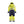 Hi-Vis Winter overall - Hi-vis yellow/navy blue - 32R