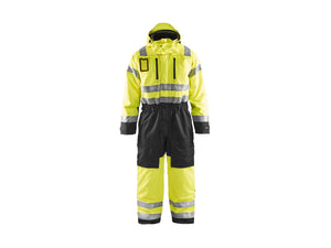 Hi-Vis Winter overall - Hi-vis yellow/Black - 32R