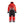 Hi-Vis Winter overall - Red hi-vis/black - 32R