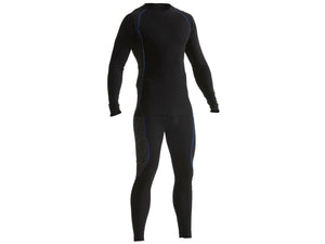 Socks and Boxers set LIGHT - Black/Cornflower blue - 4XL