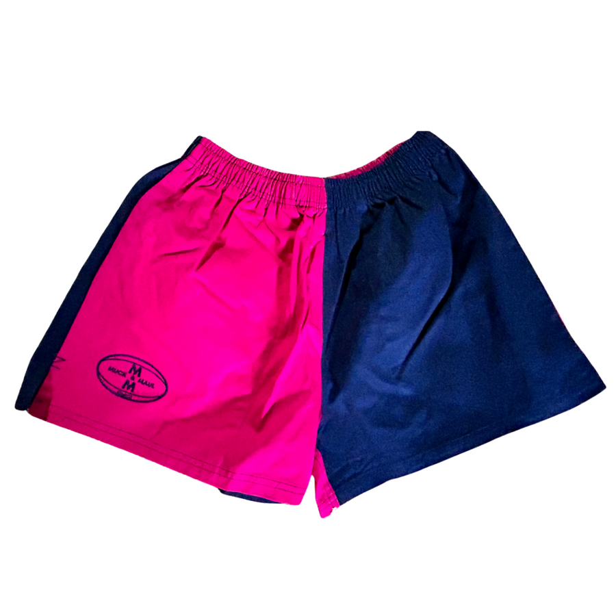 Muck & Maul Two Tone Harlequin Rugby Shorts