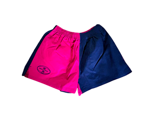 Muck & Maul Two Tone Harlequin Rugby Shorts