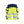 Women's Hi-Vis shorts 4-way stretch - Hi-vis yellow/navy blue - 10R