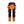 Women's Hi-Vis Work Trousers 4-way stretch - Orange/Navy blue - 10R