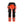 Women's Hi-Vis Work Trousers 4-way stretch - Red hi-vis/black - 10R