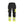 Women's Hi-Vis Work Trousers 4-way stretch - Black/Hi-vis yellow - 10R