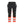 Women's Hi-vis Work Trousers Stretch - Black/Red hi-vis - 10R