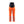 Women's hi-Vis 4-way stretch maternity Work Trousers - Orange/Black - L