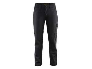 Women's Industry Work Trousers - Black - 10R