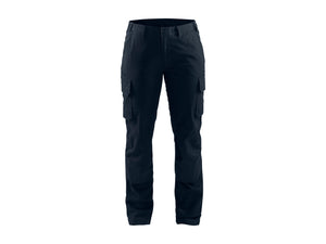 Women's Industry Work Trousers Stretch - Dark navy blue - 10R
