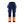 Women's Hi-Vis softshell Work Trousers - Navy blue/Orange - 10R