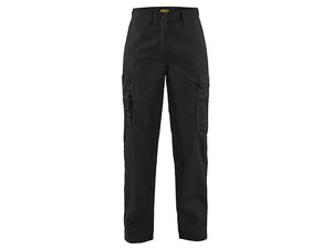 Women's Service Work Trousers - Black - 10R