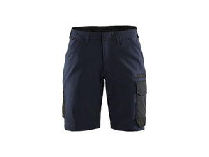 Women's service shorts with 4-way stretch - Dark navy/Black - 10R