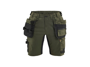 Women's Craftsman shorts stretch - Forest Night/Black - 10R