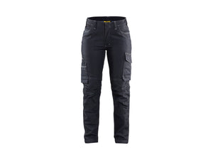 Women's service Work Trousers stretch - Navy blue - 10R