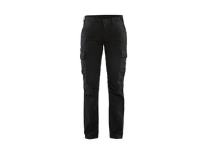 Women's industry Work Trousers stretch - Black - 10R