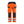 Women's Multinorm Inherent Work Trousers with Stretch - Orange/Navy blue - 10R