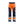 Women's Hi-Vis Work Trousers - Orange/Navy blue - 10R