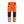 Women's Hi-Vis Work Trousers with stretch - Orange/Navy blue - 10R