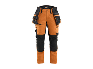 STRIKER Women's Craftsman Work Trousers with Stretch - Rust/Black - 10R