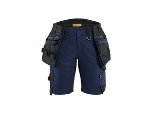 STRIKER Women's Craftsman Shorts with Stretch - Dark navy/Black - 10R