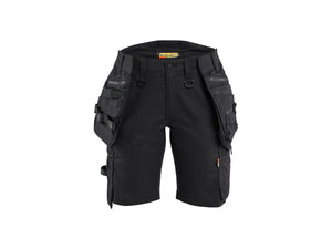 STRIKER Women's Craftsman Shorts with Stretch - Black/Black - 10R