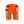 Women's Hi-Vis shorts with stretch - Orange - 10R