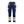 Women's Hi-vis Work Trousers with Stretch - Navy Blue/Hi-vis yellow - 10R