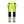 Women's Hi-Vis Work Trousers with 4-way-stretch - Hi-vis yellow/navy blue - 10R