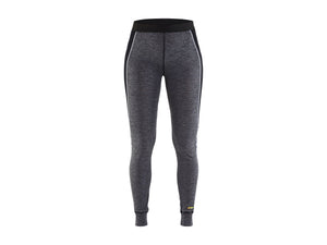 Women's Socks and Boxers Work Trousers warm 100% merino - Mid grey/Black - L