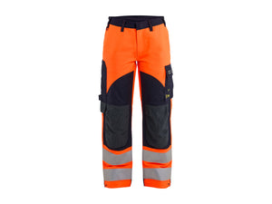 Women’s APC 2 Multinorm Inherent Work Trousers - Orange/Navy blue - 10R