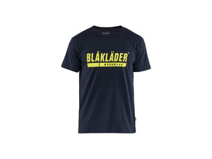 T-shirt - Dark navy blue/Hi-vis yellow - L
