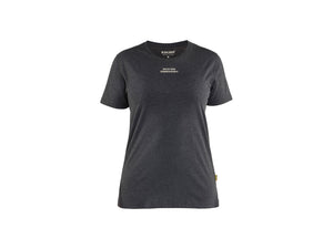 Women's T-shirt Eagle - Black melange - L