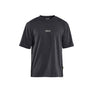T-shirt Snake Loose Fit - Black melange - 4XL