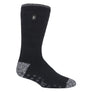 2 Pair Mens Winter Crew Slipper Socks
