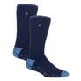 2 Pair Mens Winter Crew Slipper Socks