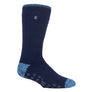 2 Pair Mens Winter Crew Slipper Socks