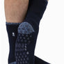 2 Pair Mens Winter Crew Slipper Socks