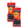 2 Pair Mens Winter Crew Slipper Socks