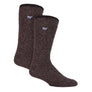 Mens 2 Pack Merino Wool Thermal Socks
