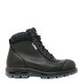 REDBACK BOOTS | BLACK COBAR LACE/ZIP UP SAFETY BOOTS (USCBZS)