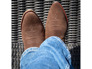 Bareback Dixie Cowboy Boots - Brown