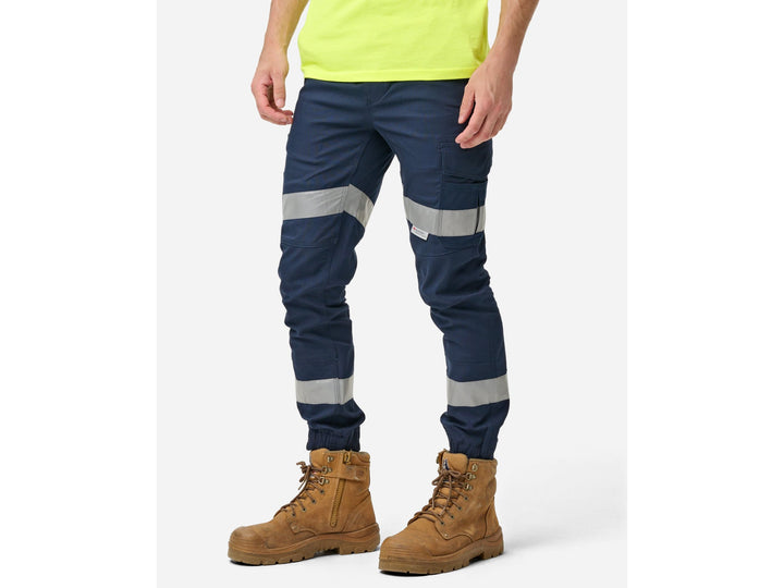 Elwood Elastic Waist Cuffed Reflective Trousers
