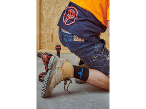 Elwood WORKWEAR BAMBOO CREW SOCK 3 PK