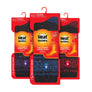 3 Pack Mens Insulated Thermal Socks for Winter