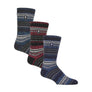 3 Pack Mens Insulated Thermal Socks for Winter